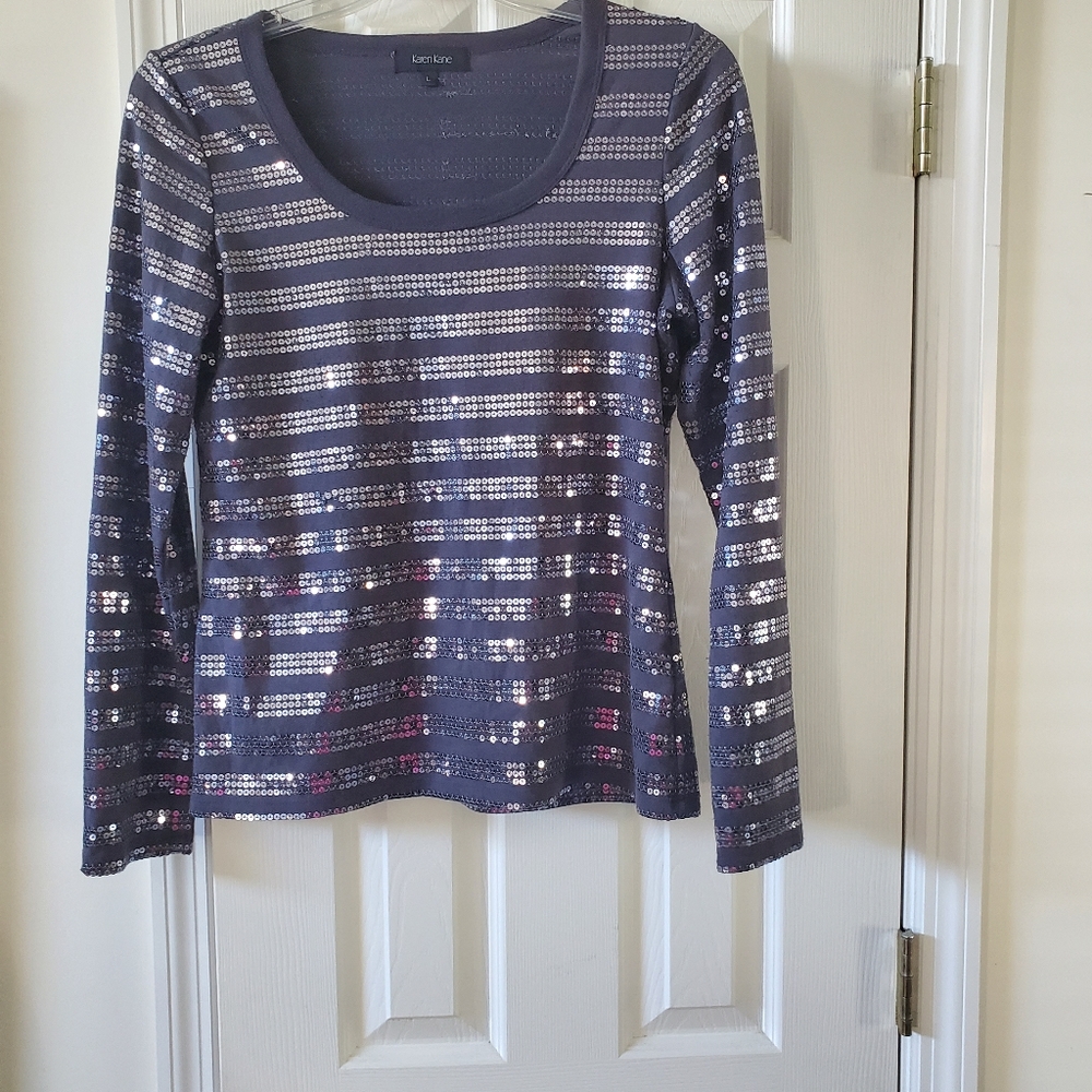 Ladies sequin top